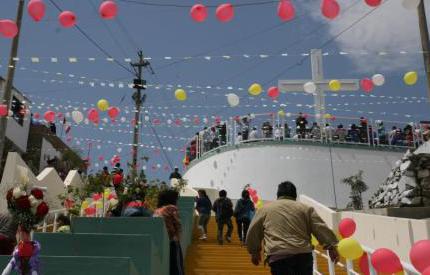 Mirador turístico de El Porvenir está en zona roja