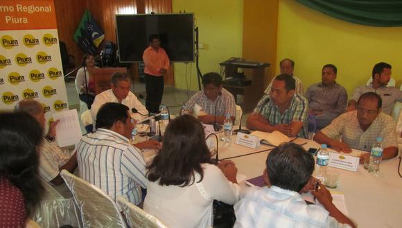 Piura: ​Alcaldes de la provincia de Paita exponen problemática a Gobernador Regional