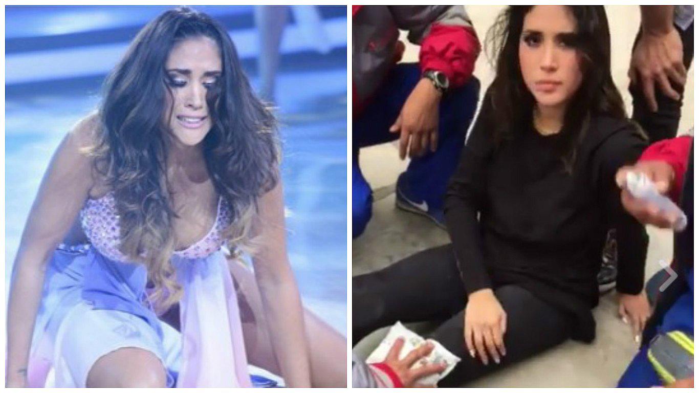 "Reyes del Show": Melissa Paredes sufrió aparatosa caída antes de su presentación (VIDEO)