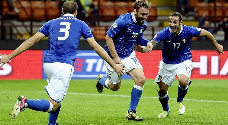 Brasil 2014: Italia venció 3-1 a Dinamarca