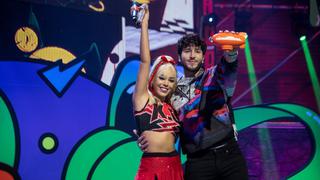 Danna Paola triunfa junto a Sebastián Yatra en Kids Choice Awards México