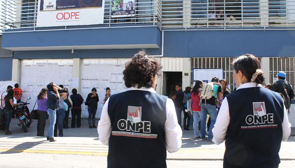 La ONPE realizará elecciones internas en los 25 partidos políticos de cara a los comicios del 2021. (Foto: Andina)