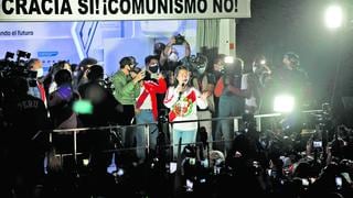 Keiko Fujimori ante la prensa extranjera: “Queremos que se respete la voluntad popular”