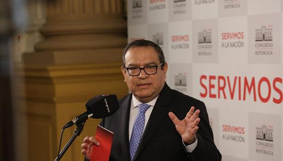 Alberto Otárola, presidente del Consejo de Ministros, cuestionó a AMLO y Gustavo Petro. (Foto: GEC)