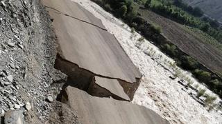 Lluvia y huaicos afectan carretera y dejan aislado pueblo Huayrani en Pisco (VIDEO)