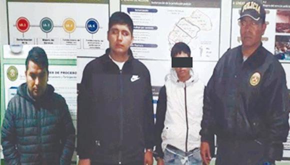 Atrapan a tres presuntos vendedores de droga en el distrito de José Leonardo Ortiz
