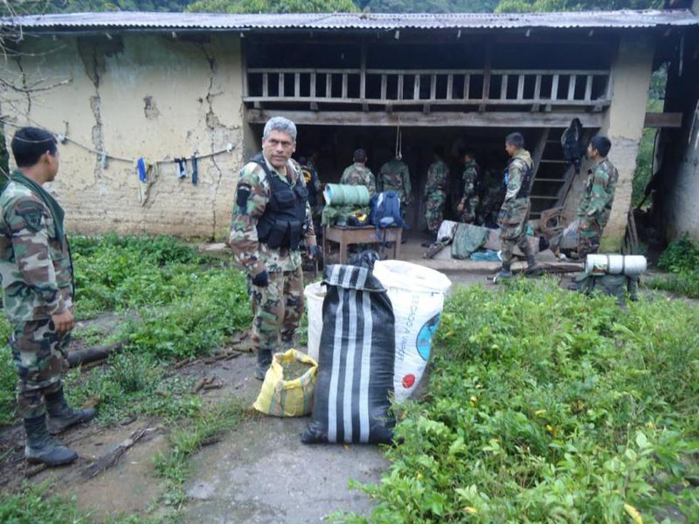 FOTOS: Erradican 180 mil plantones de Marihuana en Chinchao