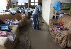 78 viviendas afectadas en el  distrito de Uchumayo por las lluvias