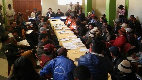 Cotabambas: Primera reunión entre líderes comunales y Ejecutivo concluye en forma positiva