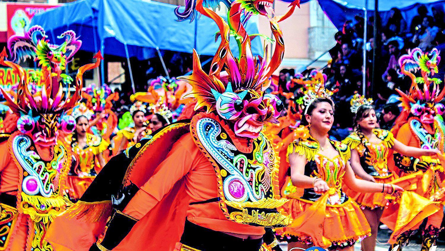 Diabladas Bellavista y Amigos de la PNP lideran concurso en Candelaria 