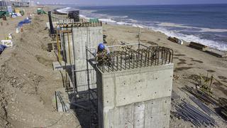 Construcción de protección costera en San Miguel culminaría en el segundo semestre 