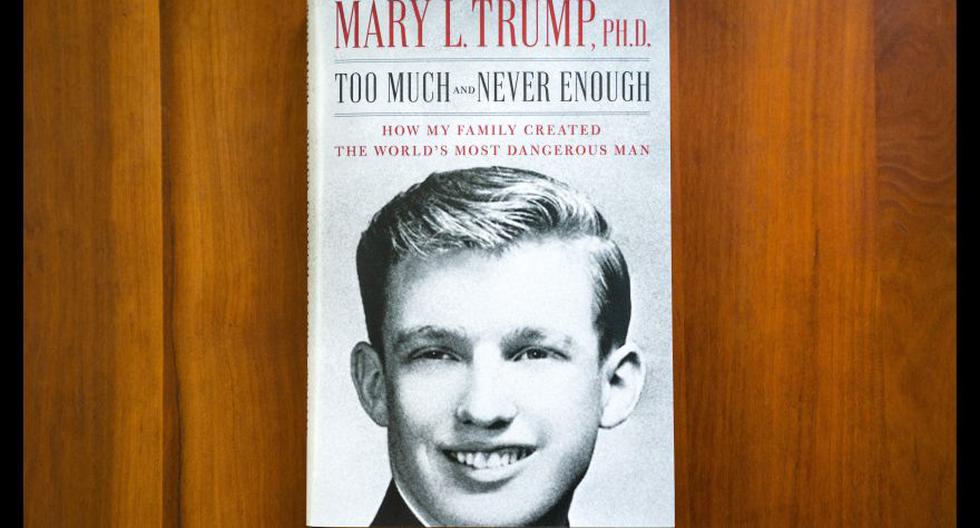 'Too Much and Never Enough', el controvertido nuevo libro de Mary sobre su tío, el presidente de Estados Unidos, Donald J. Trump., en Washington, DC. Imagen del 07 de julio 2020. (EFE/EPA/JIM LO SCALZO).