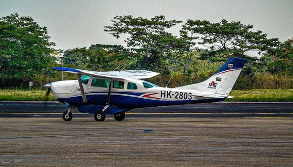 Autoridades de Colombia buscan el avión desde hace una semana. (Foto: Twitter)