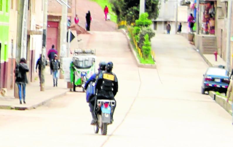 Serenos usaban motos informales hace 3 años