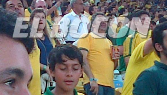 ¡Ampay! Manuel Burga viajó a Brasil para la final de la Copa Confederaciones