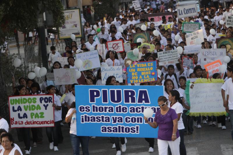 Piura unida contra la delicuencia