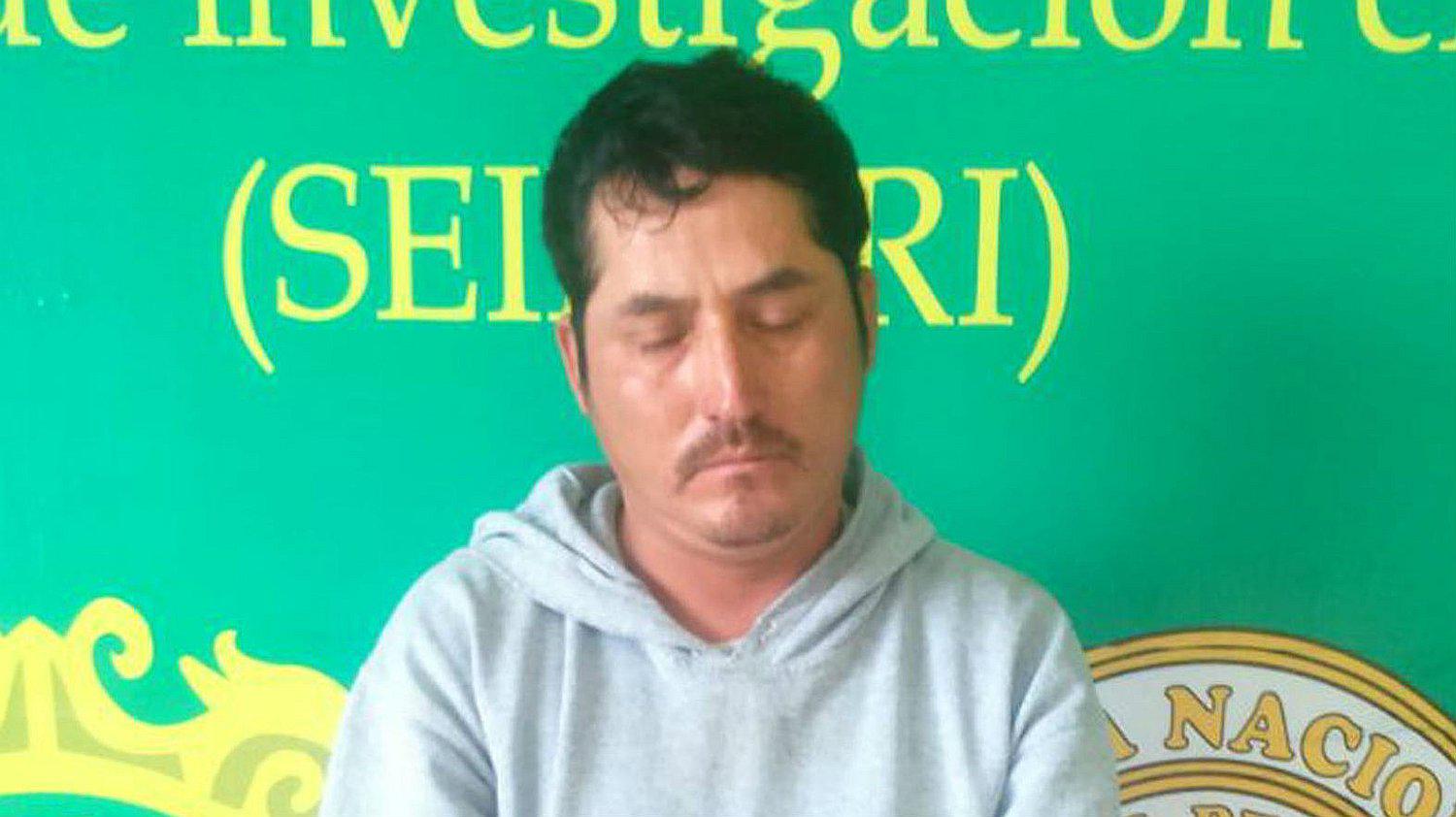 Policía captura a sujeto acusado de violar 3 veces a un menor en Sunampe