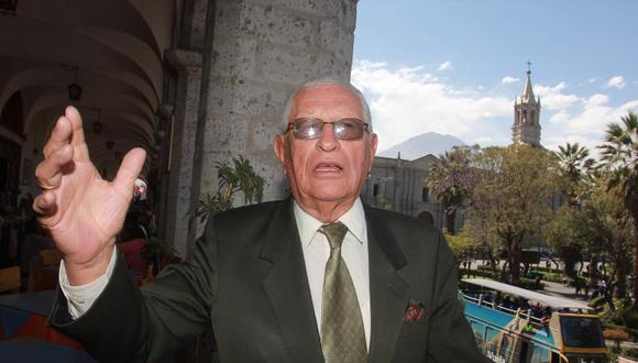 Luis Cáceres Velásquez falleció hoy a los 90 años