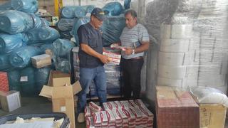 Incautan más de 50 mil cigarrillos de contrabando camuflados en una encomienda, en Piura