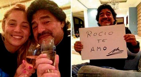 Maradona presentó a su nueva conquista