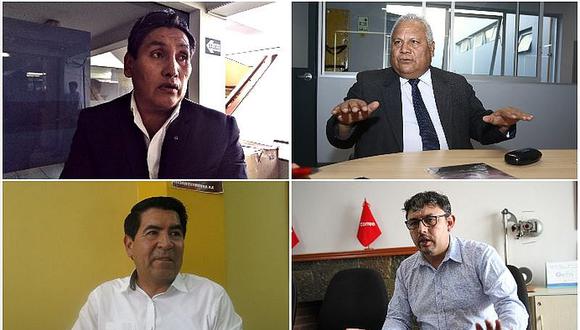 Conocidos políticos de Arequipa se presentan para el Congreso