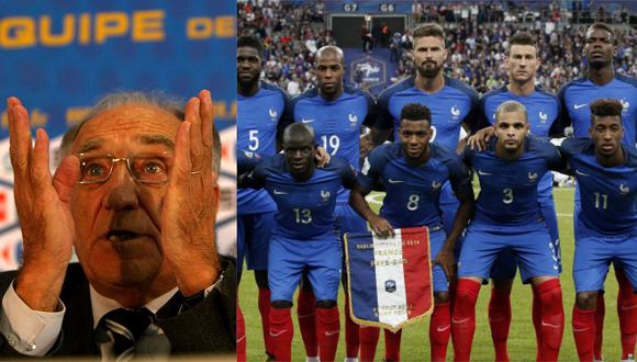 Presidente de la Federación Francesa de Fútbol asegura que su selección llegará a semifinales