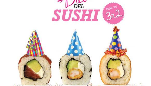 ​Estas son las ofertas para celebrar el Día del Sushi