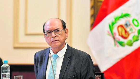 César Landa Arroyo, canciller del Perú, expondrá ante la OEA por pedido de Carta Democrática Interamericana. (archivo Cancillería)
