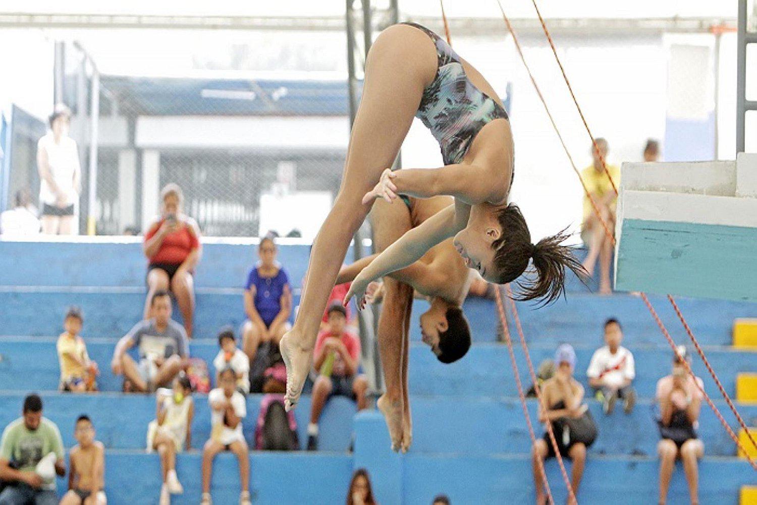 EN VIVO Clavadistas peruanas intentarán subirse al podio en Lima 2019