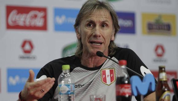  Gareca: "Dicen que tenemos que ganar la Copa América, pero el concepto sobre el fútbol peruano no es el mejor"