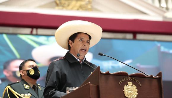 Pedro Castillo hizo un llamado a la calma tras el potente sismo que sacudió Lima. (Foto: archivo Presidencia)
