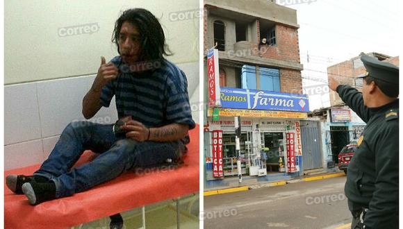 Huancayo: Obrero se electrocuta, cae de nueve metros y vive