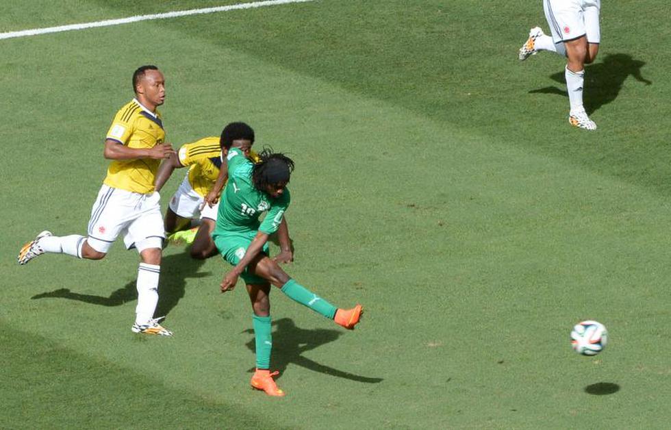 Brasil 2014: Los mejores momentos del partido Colombia - Costa de Marfil (FOTOS)