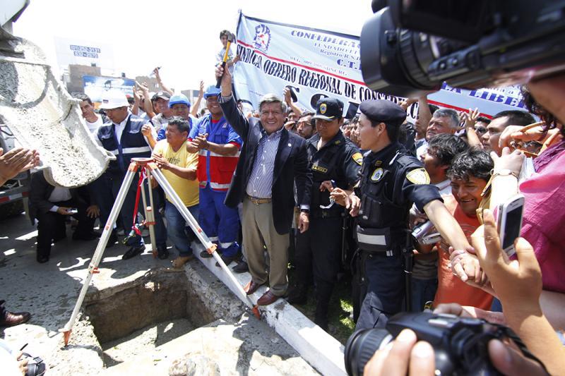 Vecinos piden información sobre by pass del óvalo Grau