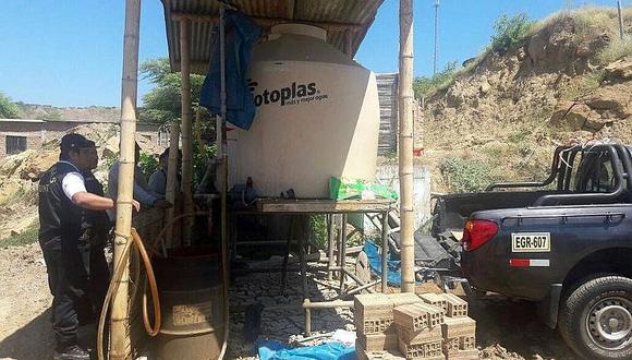 Tumbes: Intervienen un grifo clandestino en la localidad de Cancas