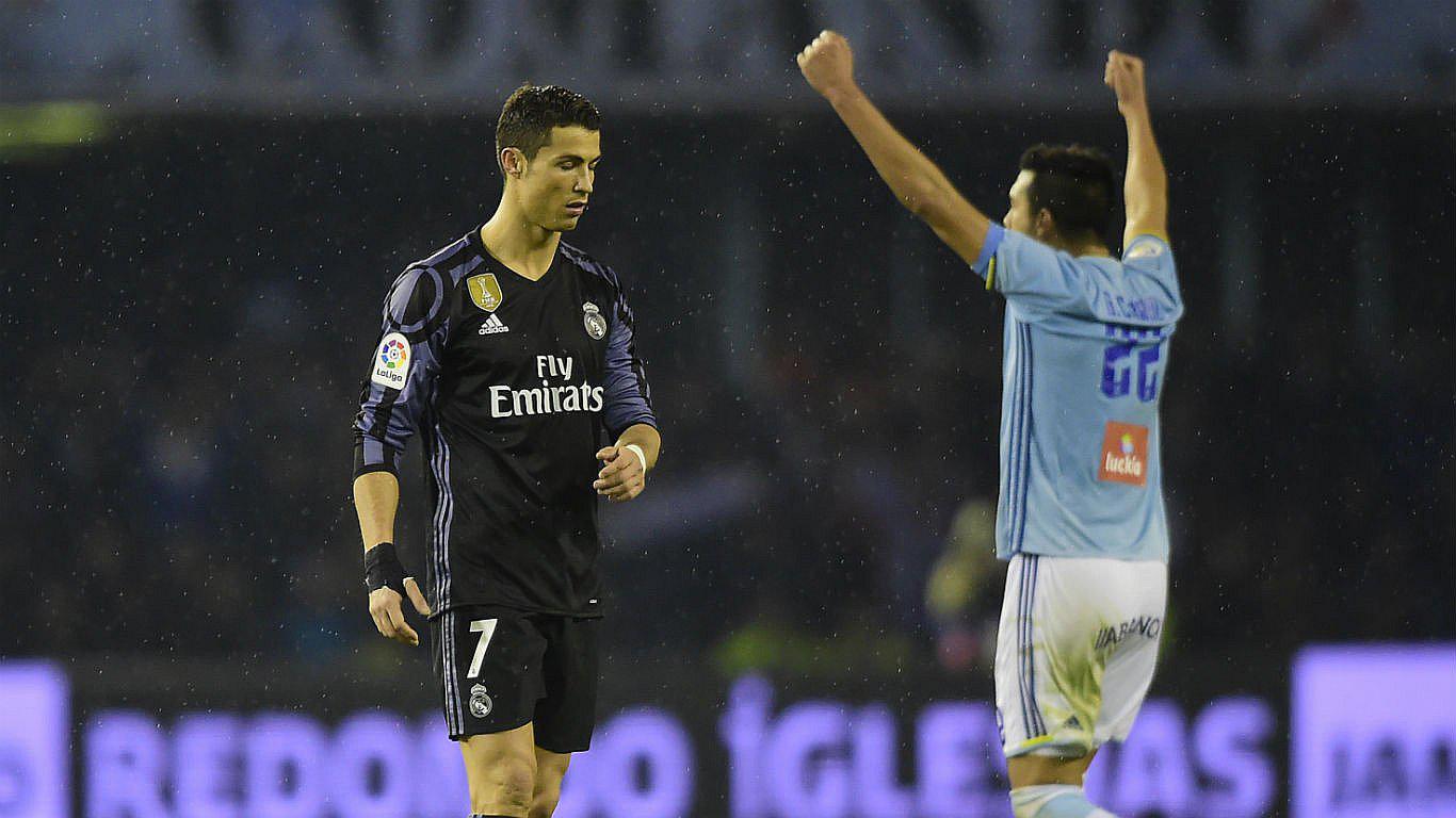 Real Madrid fue eliminado de la Copa del Rey por el Celta de Vigo