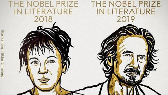 Olga Tokarczuk y Peter Handke ganaron premios Nobel de Literatura 2018 y 2019