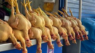 Menos gente compra pollo en mercados de Arequipa por miedo a gripe aviar