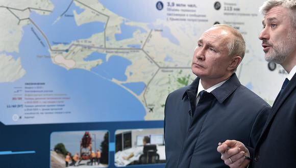 El presidente ruso, Vladimir Putin, habló fuerte y claro. (Foto: AFP)