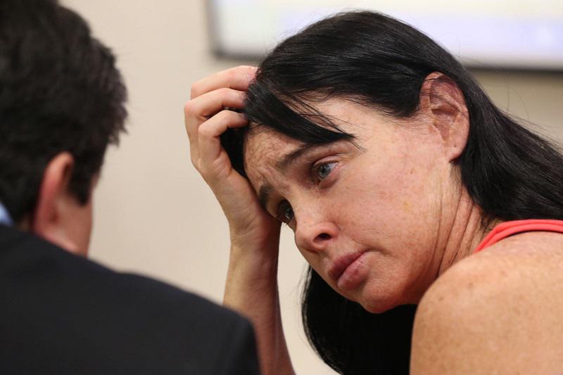 Defensa de Silvana Buscaglia: "Mi patrocinada agredió, pero al casco"