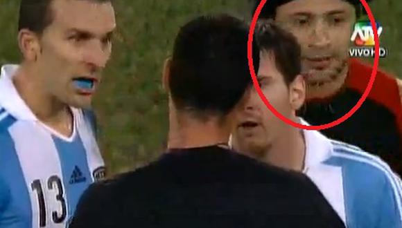 Perú vs Argentina: Integrante de Combate apareció al lado de Messi en TV