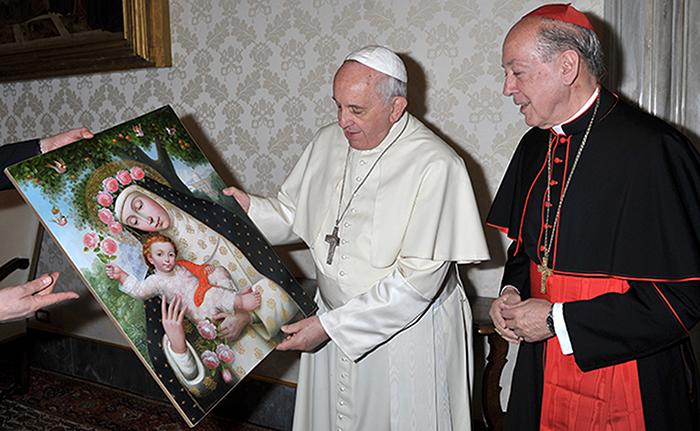 Cardenal Cipriani: Papa Francisco "desea" visitar el Perú