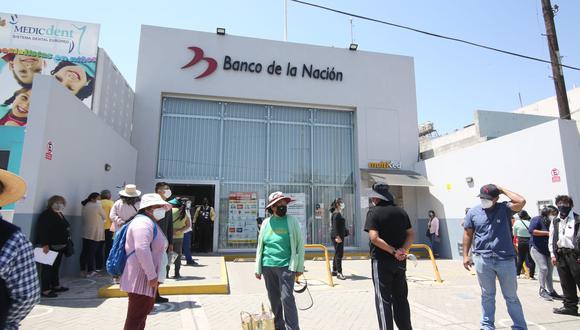 Banco de la Nación atenderá este sábado 31 hasta el mediodía| FOTO: Leonardo Cuito