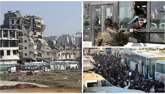 Siria: CICR eleva a 25.000 el número total de evacuados del este de Alepo (VIDEO)