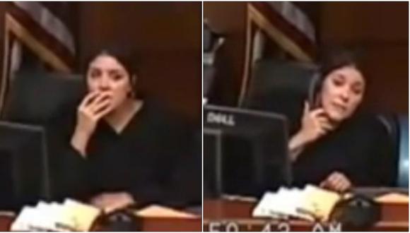 YouTube: jueza queda en "shock" luego de observar la vestimenta de una reclusa