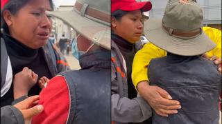 Policías hallan a Benjamín en plaza de Huancayo, llaman a su madre pero él la desconoce