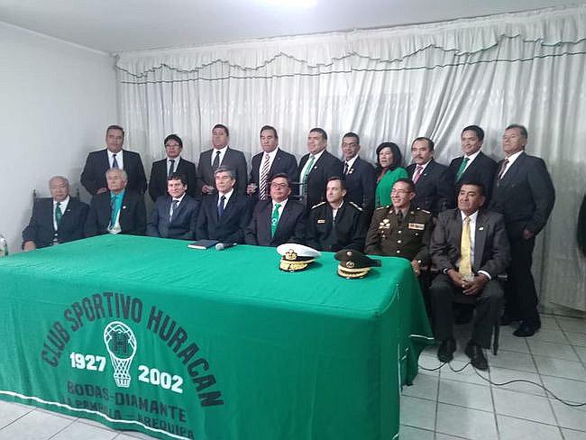 Sportivo Huracán celebro 92 años de vida institucional copera