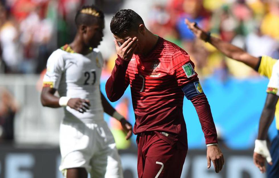 Brasil 2014: Portugal vence a Ghana por 2 a 1, pero no clasifica