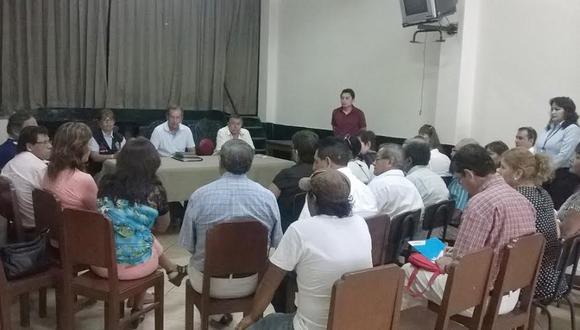 Alcaldes y líderes vecinales de la zona 3 sostuvieron reunión con el Coprosec
