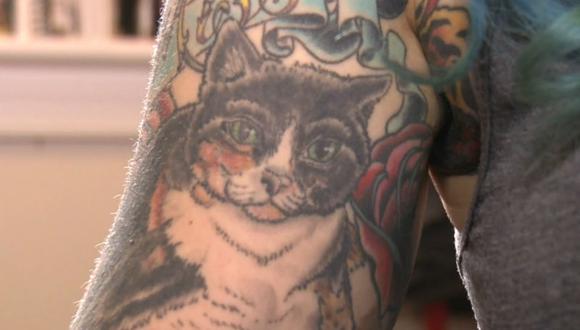 'Cattoos': Conoce la nueva moda que combina los tatuajes y los gatos